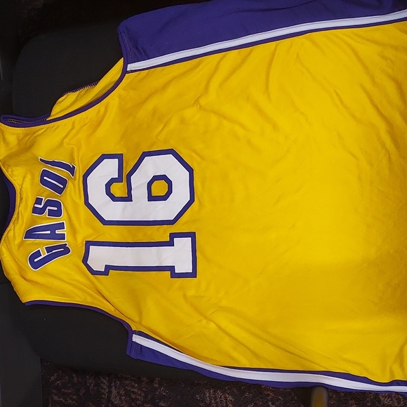 Lakers Pau Gasol brand new retirement jersey. - Picture 3 of 4